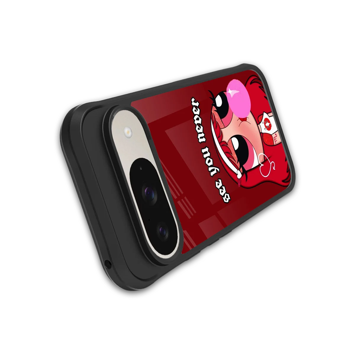 See You Never stylish phone case for google pixel 9 | glossy glass and slim fit