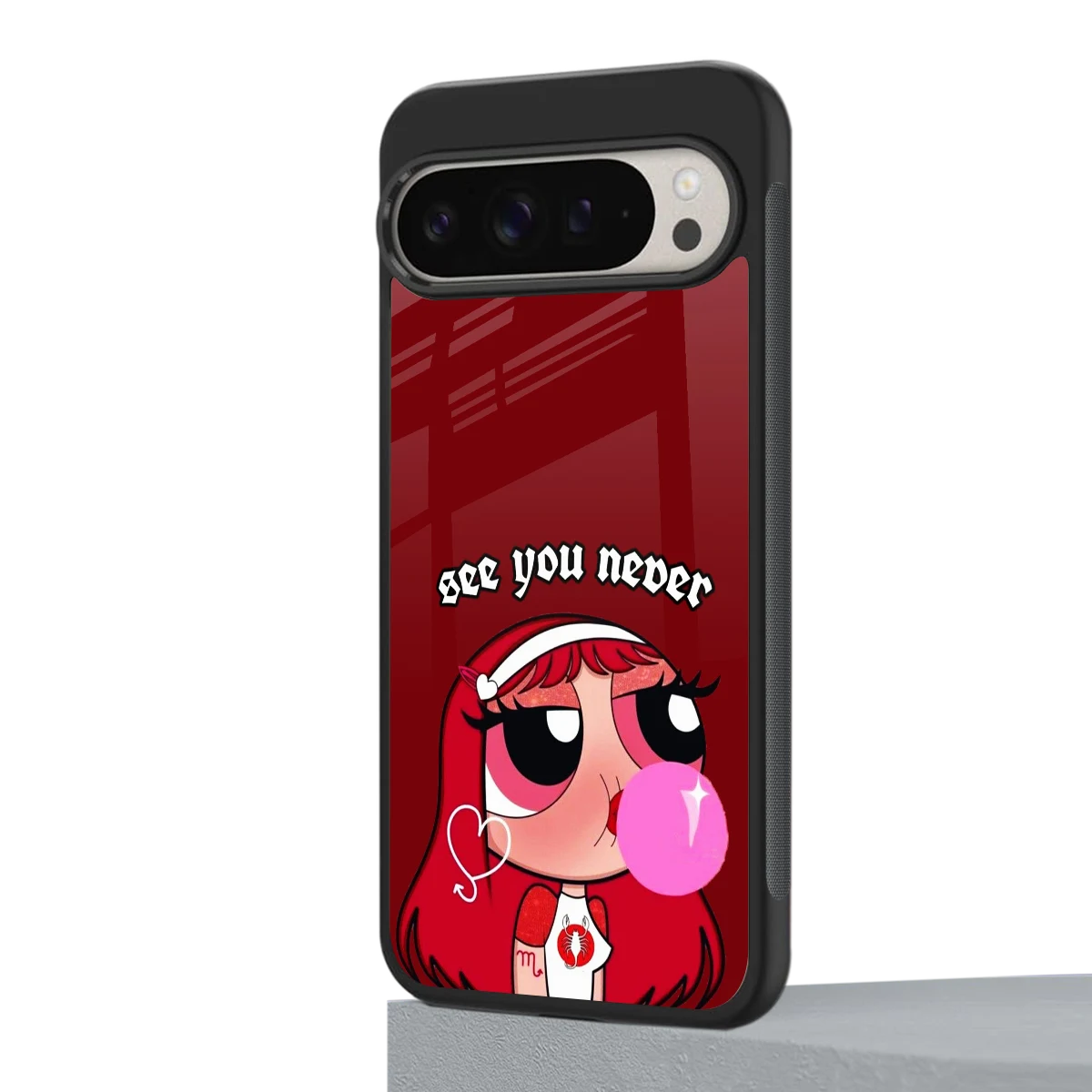 See You Never google pixel 9 pro xl mobile cover | shockproof glass phone case