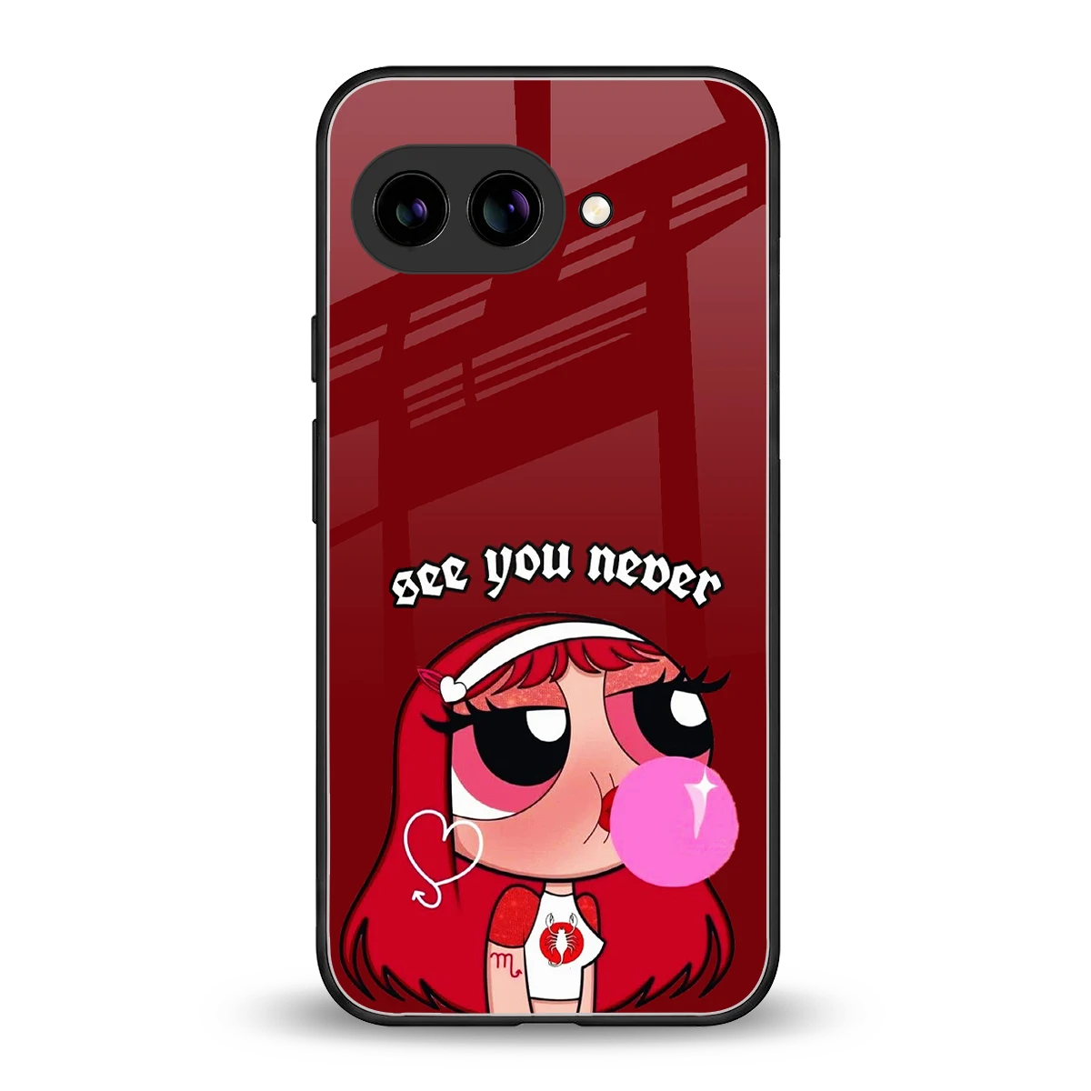 See You Never back phone cover | glass case for google pixel 10a