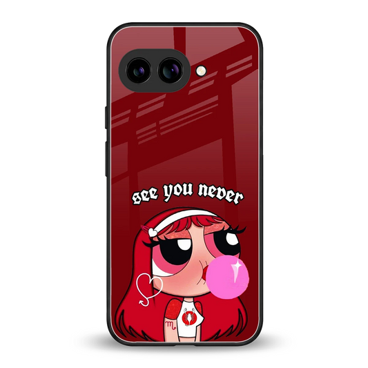 See You Never back phone cover | glass case for google pixel 10a