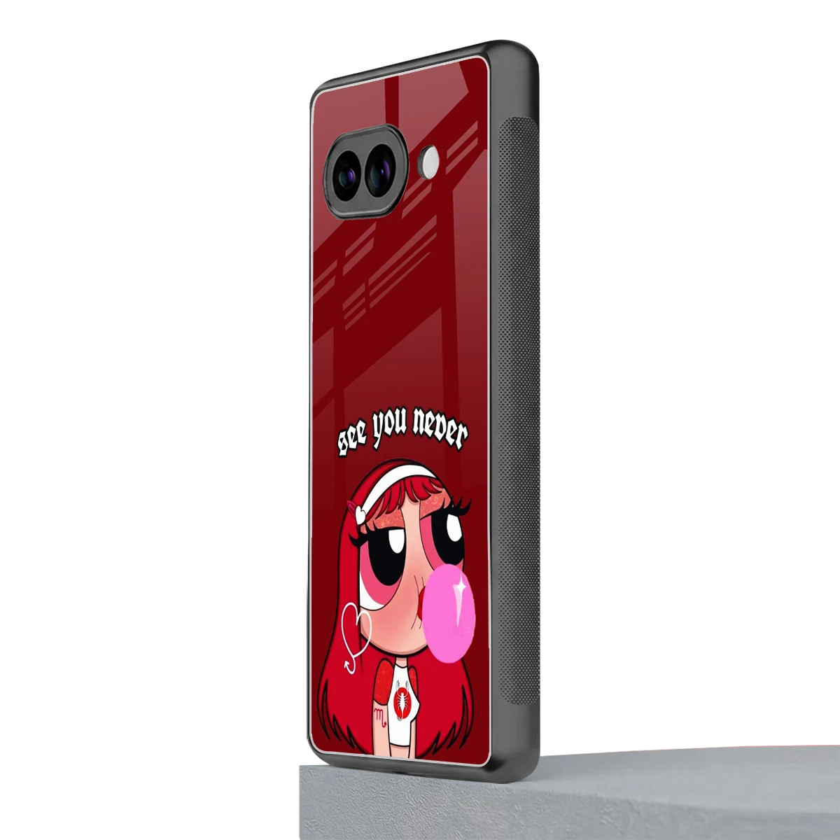 See You Never google pixel 10a mobile cover | shockproof glass phone case