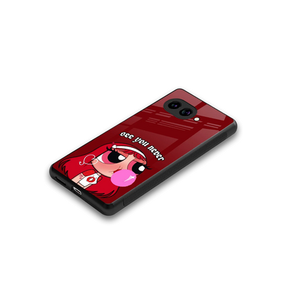 See You Never stylish phone case for google pixel 10a | glossy glass and slim fit