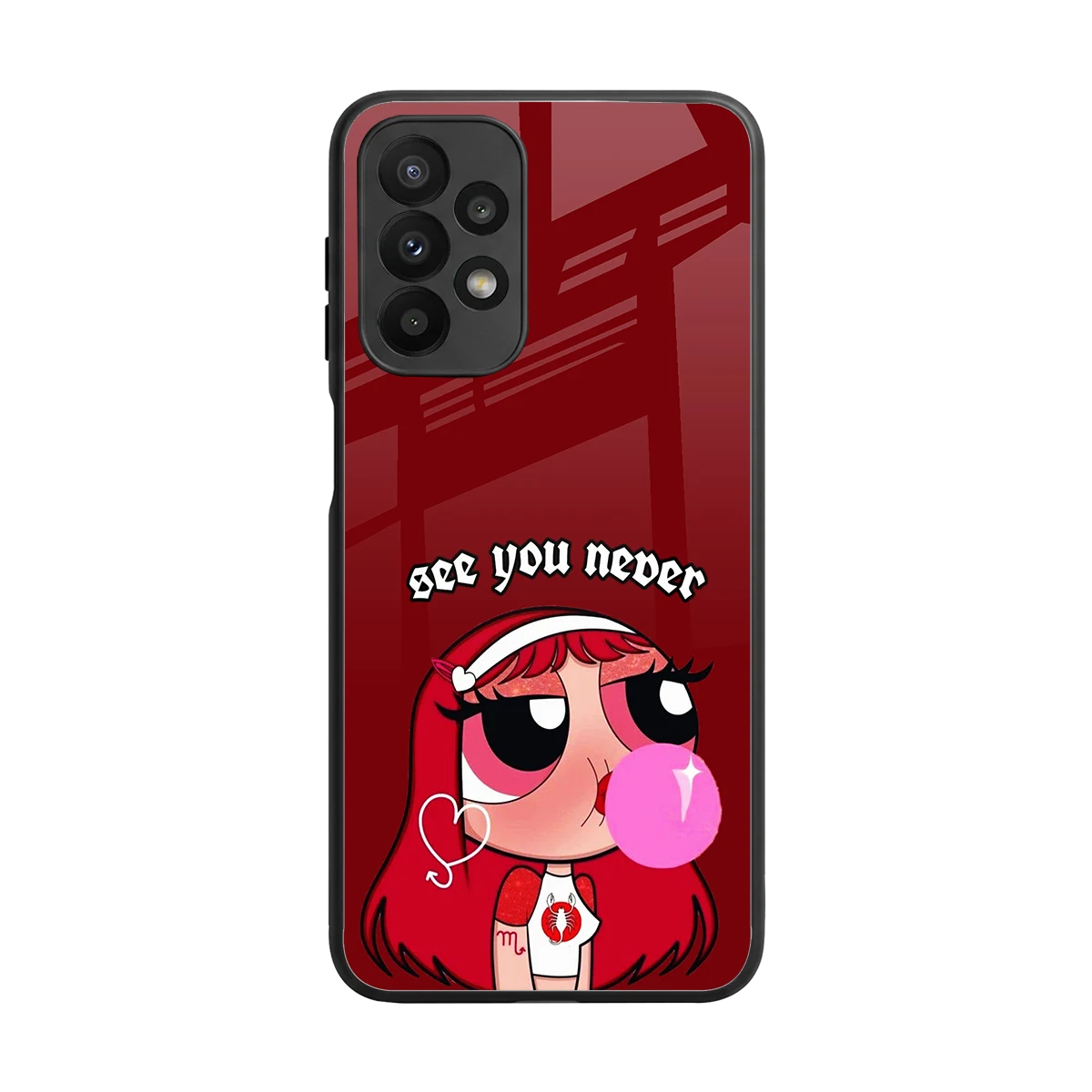 See You Never back phone cover | glass case for samsung galaxy a23