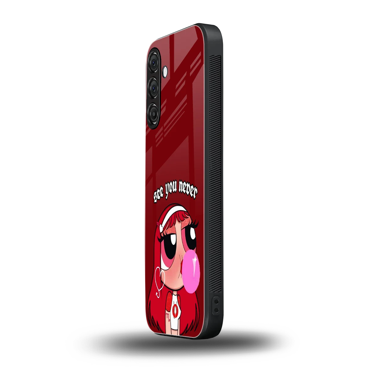 See You Never samsung galaxy m36 5g mobile cover | shockproof glass phone case
