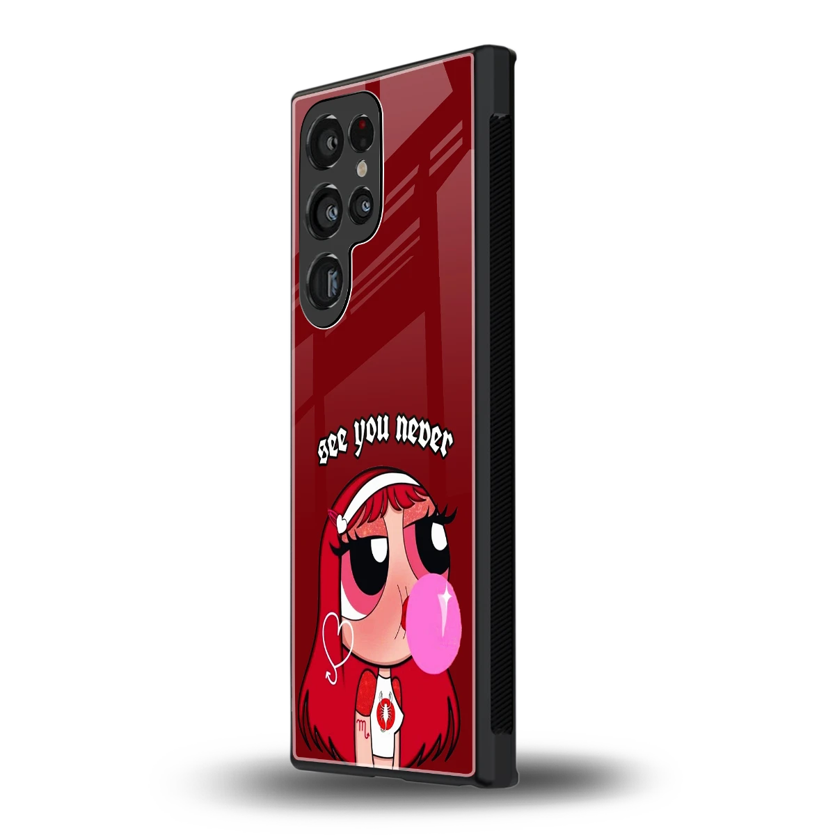 See You Never samsung galaxy s23 ultra mobile cover | shockproof glass phone case