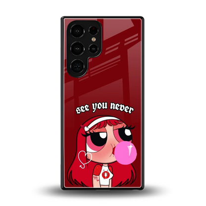 See You Never back phone cover | glass case for samsung galaxy s26 ultra