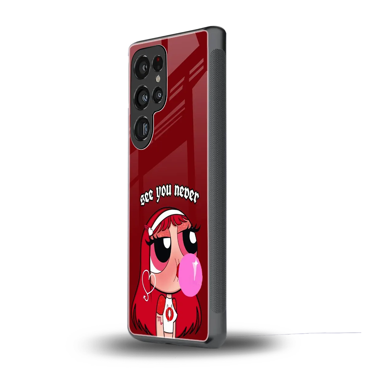 See You Never samsung galaxy s25 ultra mobile cover | shockproof glass phone case