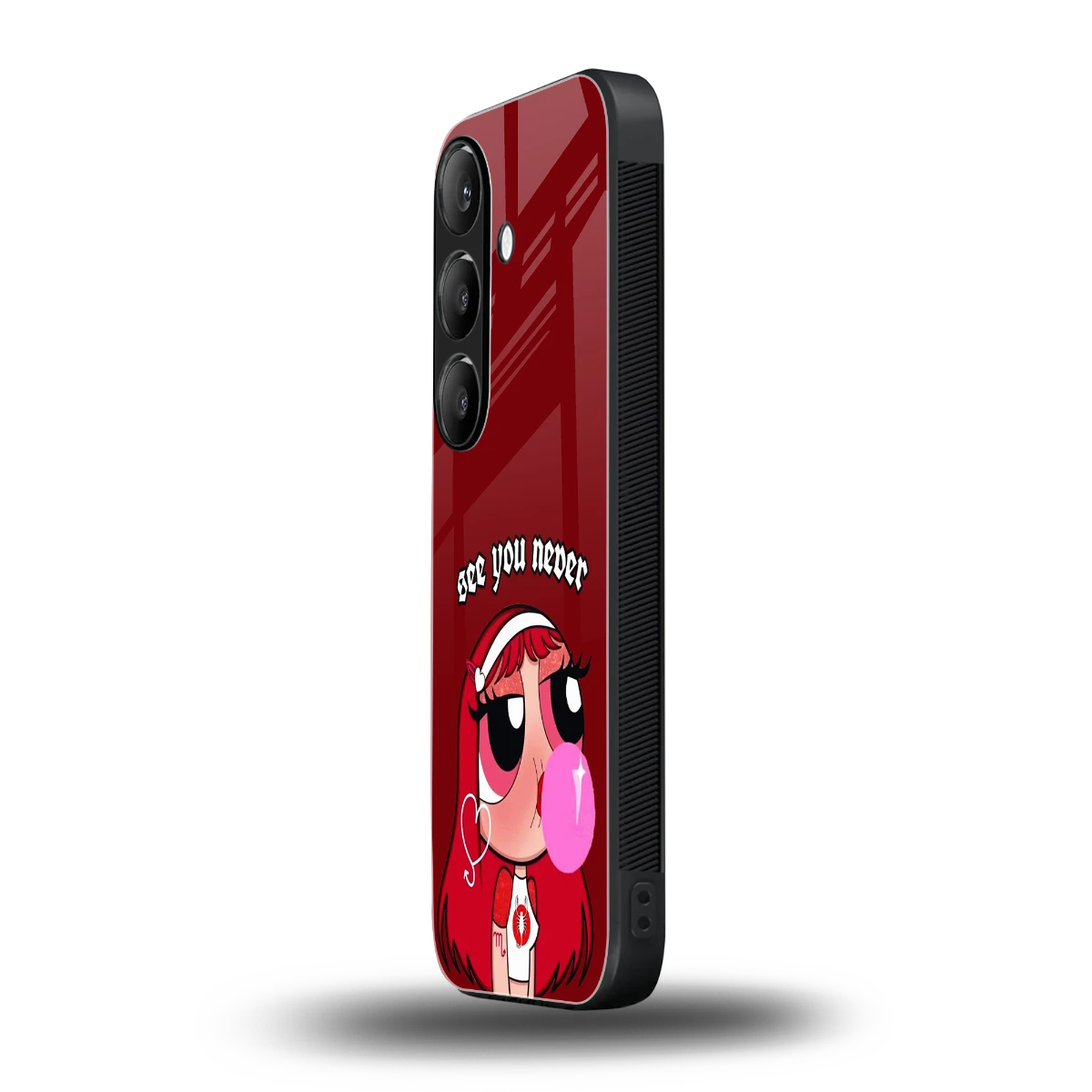See You Never samsung galaxy s24 mobile cover | shockproof glass phone case