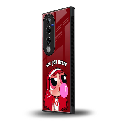 See You Never vivo v40 pro mobile cover | shockproof glass phone case