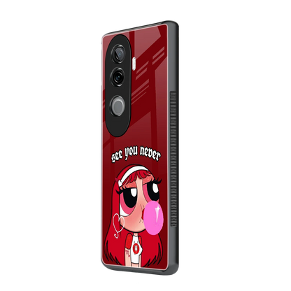 See You Never vivo v40e mobile cover | shockproof glass phone case