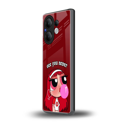 See You Never vivo v60 mobile cover | shockproof glass phone case