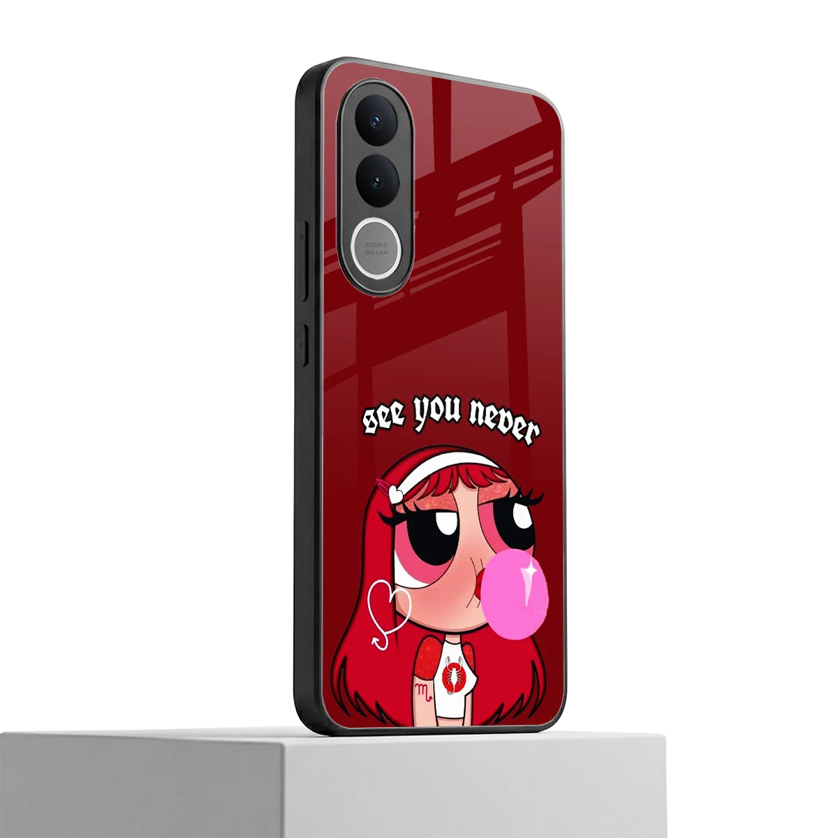 See You Never vivo v70 fe mobile cover | shockproof glass phone case