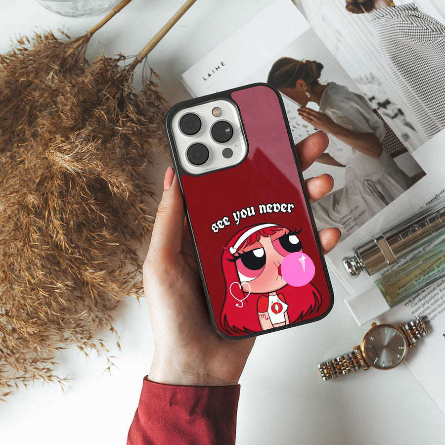 See You Never Phone Case for Iphone 13 Pro | Glass Case