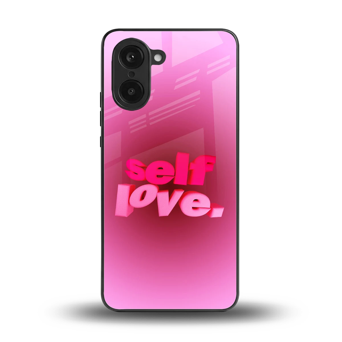 Self Love Aesthetic back phone cover | glass case for oneplus nord ce5 5g