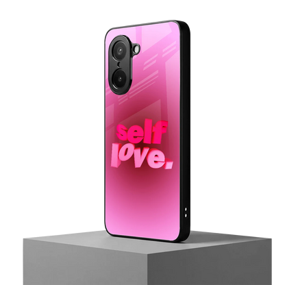 Self Love Aesthetic oneplus nord ce5 5g mobile cover | shockproof glass phone case