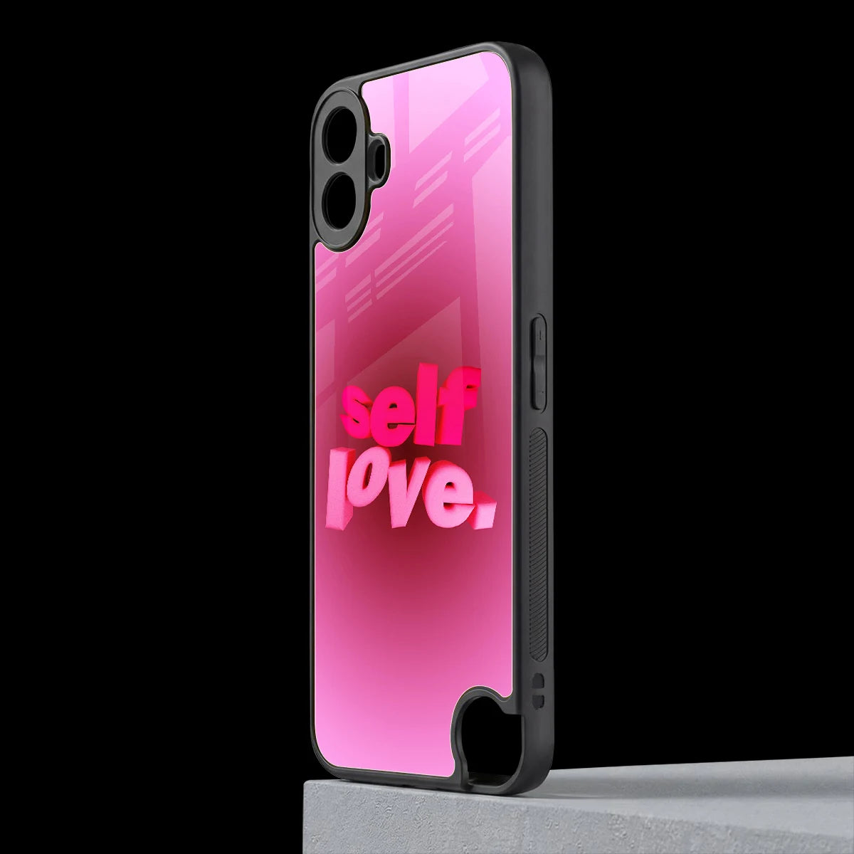 Self Love Aesthetic cmf nothing phone 1 mobile cover | shockproof glass phone case