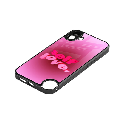 Self Love Aesthetic stylish phone case for cmf nothing phone 1 | glossy glass and slim fit