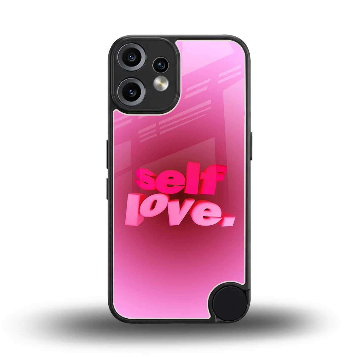 Self Love Aesthetic back phone cover | glass case for cmf nothing phone 2 pro