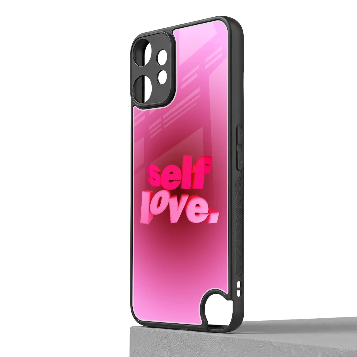 Self Love Aesthetic cmf nothing phone 2 pro mobile cover | shockproof glass phone case