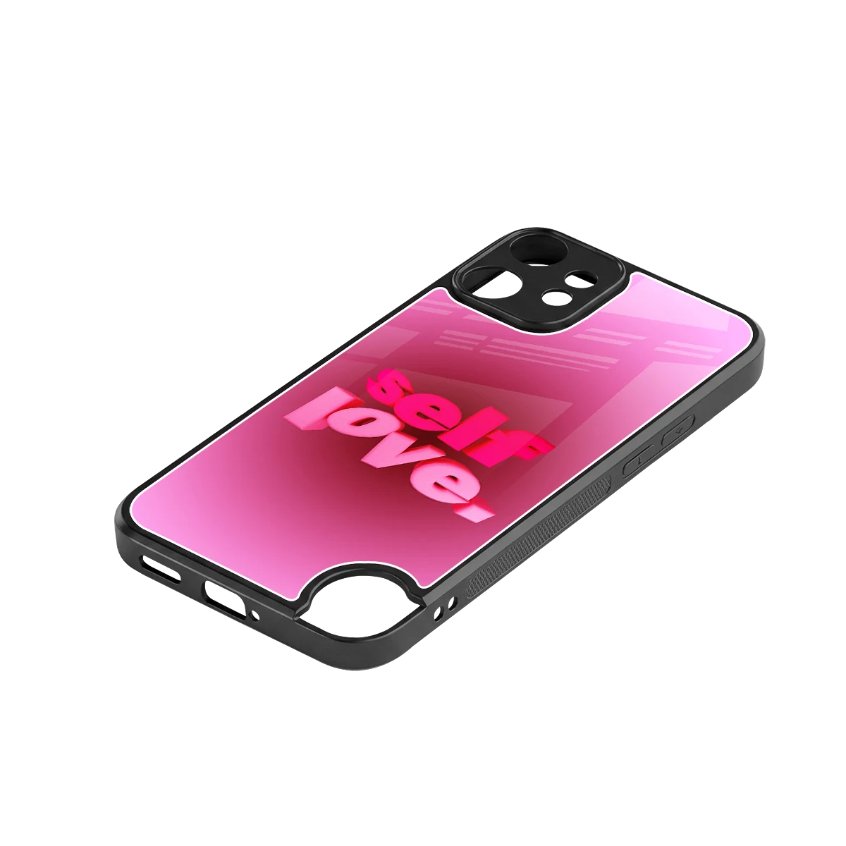 Self Love Aesthetic stylish phone case for cmf nothing phone 2 pro | glossy glass and slim fit