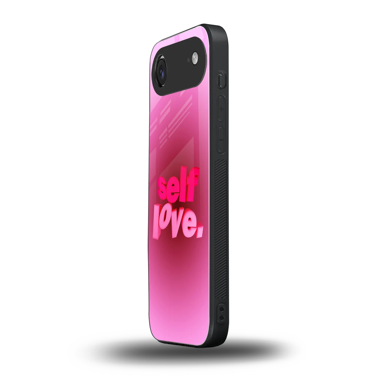 Self Love Aesthetic iphone air mobile cover | shockproof glass phone case