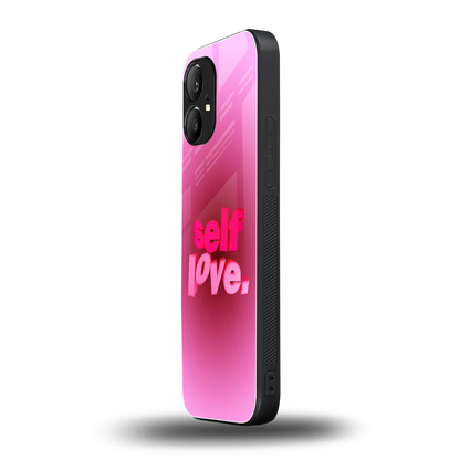 Self Love Aesthetic nothing phone 1 mobile cover | shockproof glass phone case