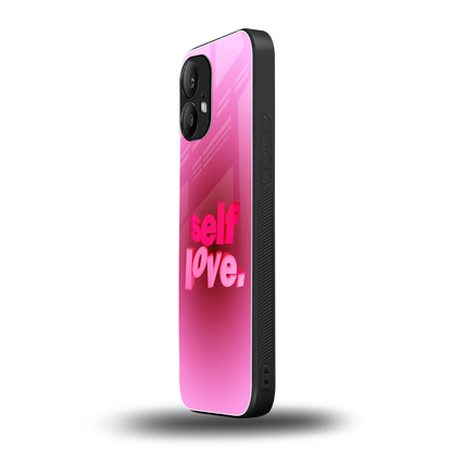 Self Love Aesthetic nothing phone 2 mobile cover | shockproof glass phone case