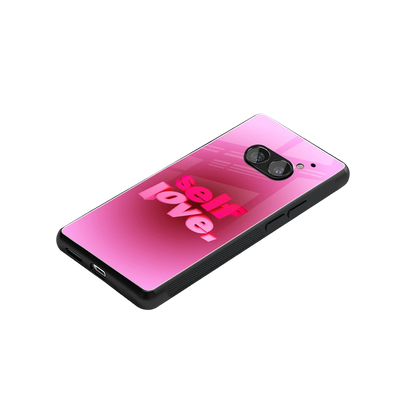 Self Love Aesthetic stylish phone case for nothing phone 2a | glossy glass and slim fit