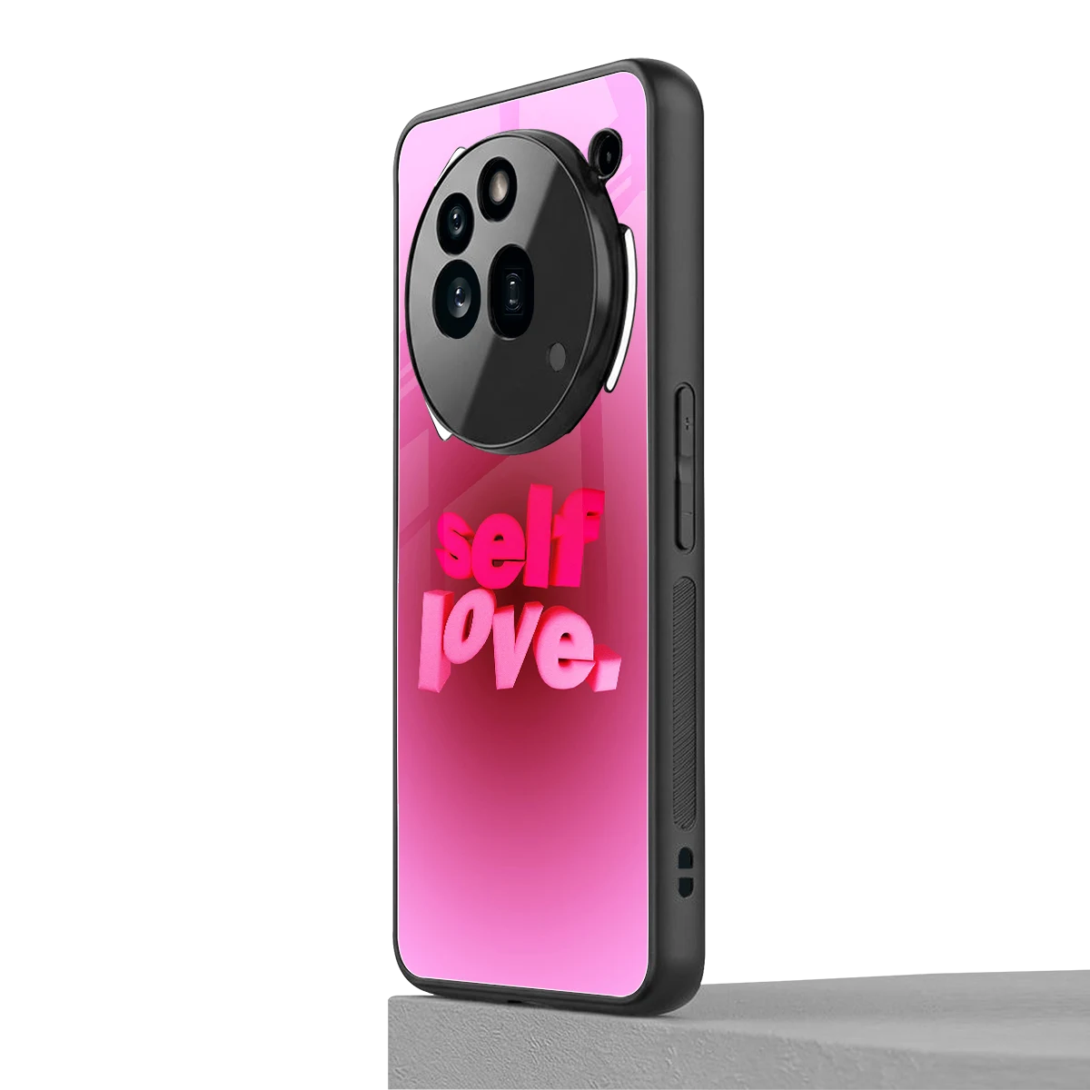 Self Love Aesthetic nothing phone 3a pro mobile cover | shockproof glass phone case