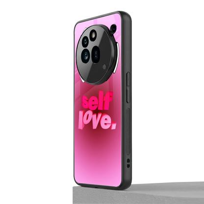 Self Love Aesthetic nothing phone 3a pro mobile cover | shockproof glass phone case