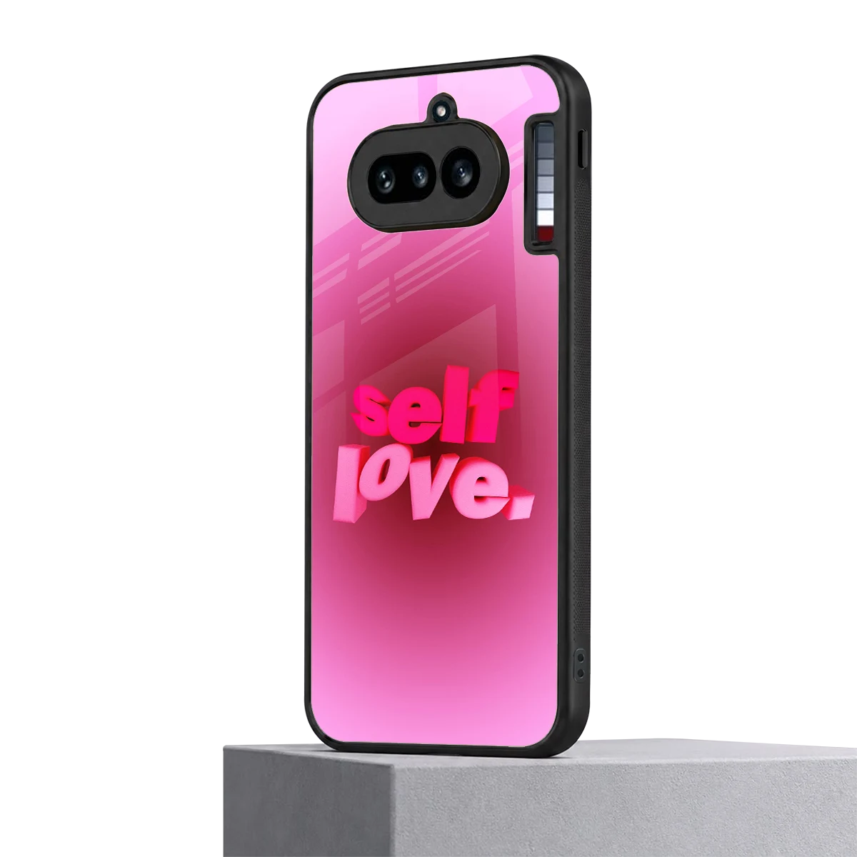 Self Love Aesthetic nothing phone 4a mobile cover | shockproof glass phone case