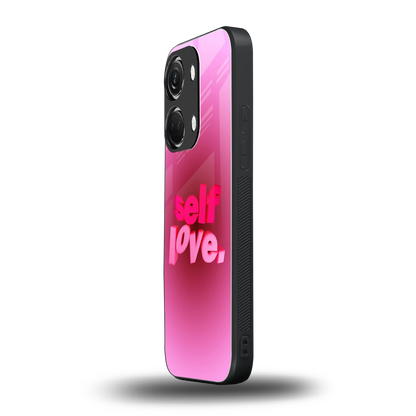 Self Love Aesthetic oneplus nord 3 mobile cover | shockproof glass phone case