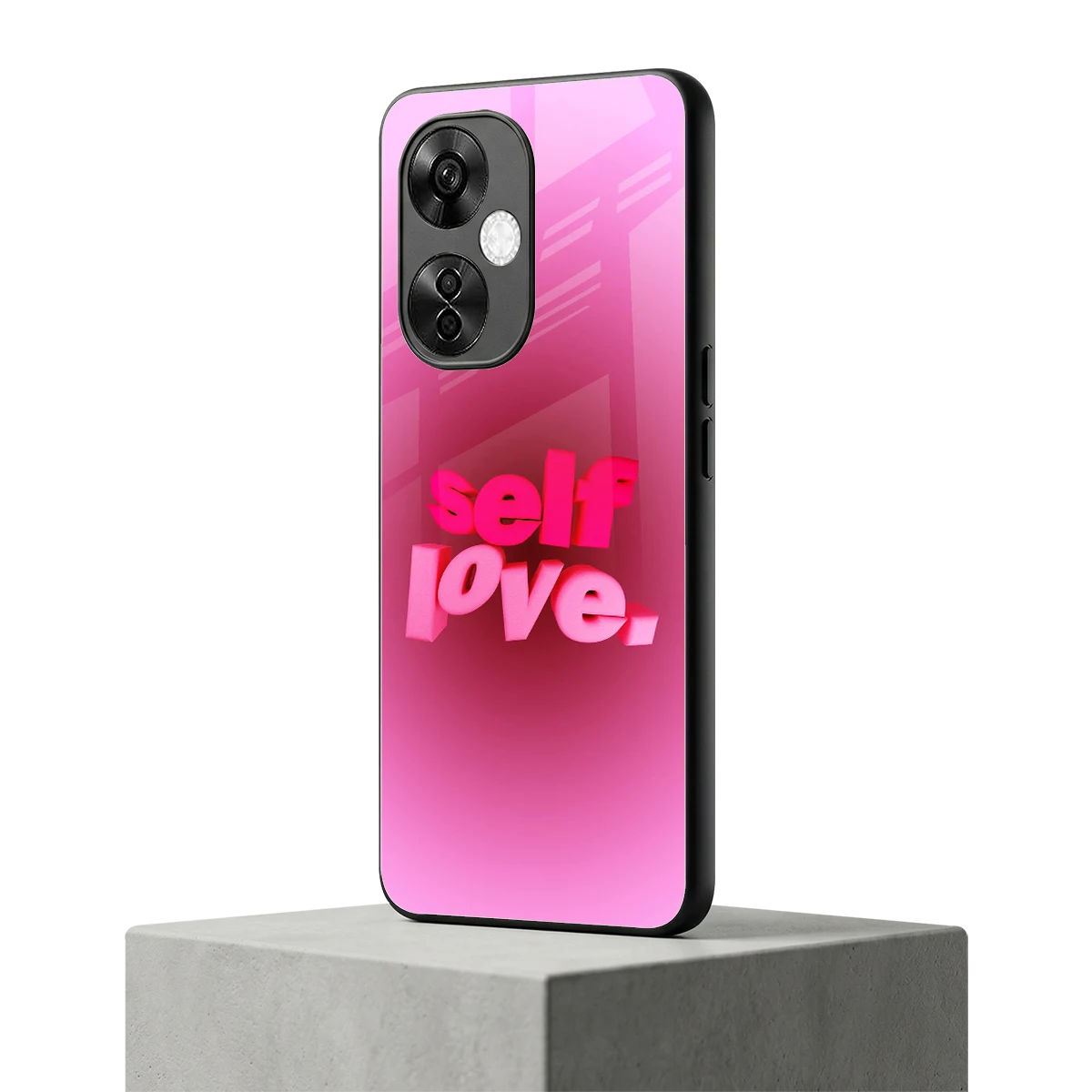 Self Love Aesthetic oneplus nord ce 3 lite mobile cover | shockproof glass phone case