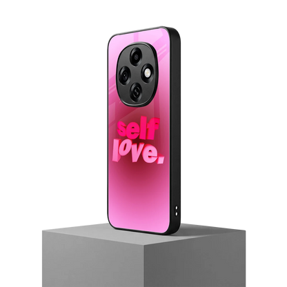 Self Love Aesthetic oppo f31 pro 5g mobile cover | shockproof glass phone case