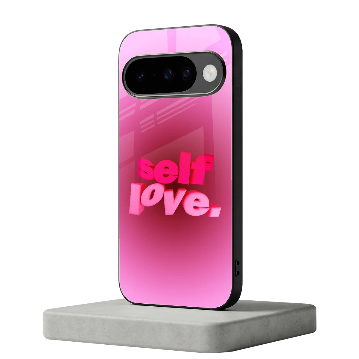 Self Love Aesthetic google pixel 10 mobile cover | shockproof glass phone case