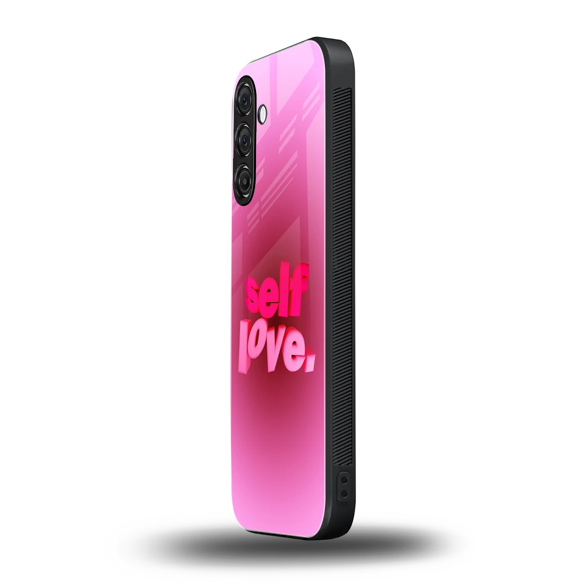 Self Love Aesthetic samsung galaxy a55 5g mobile cover | shockproof glass phone case