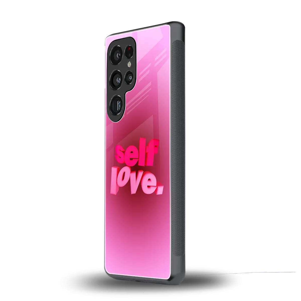 Self Love Aesthetic samsung galaxy s25 ultra mobile cover | shockproof glass phone case