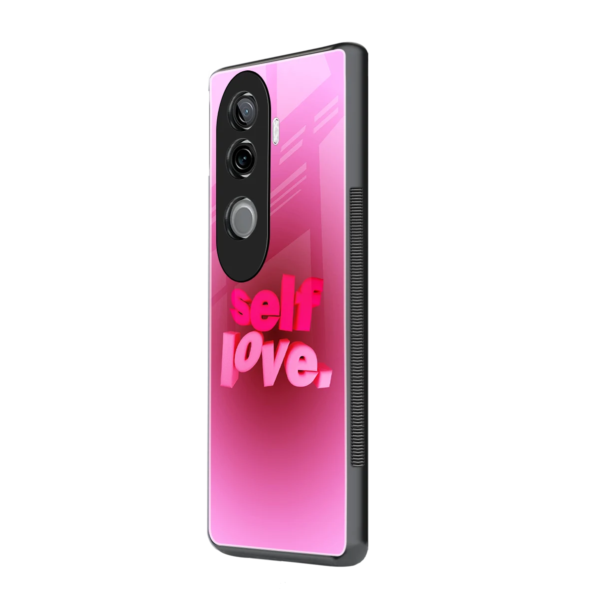 Self Love Aesthetic vivo v40e mobile cover | shockproof glass phone case