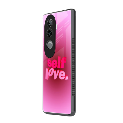 Self Love Aesthetic vivo v40e mobile cover | shockproof glass phone case