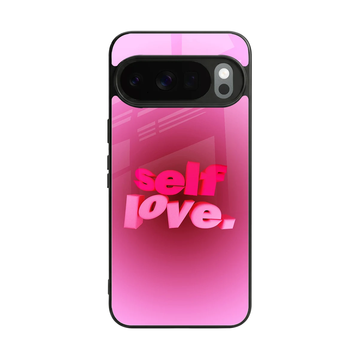 Self Love Aesthetic back phone cover | glass case for google pixel 10 pro