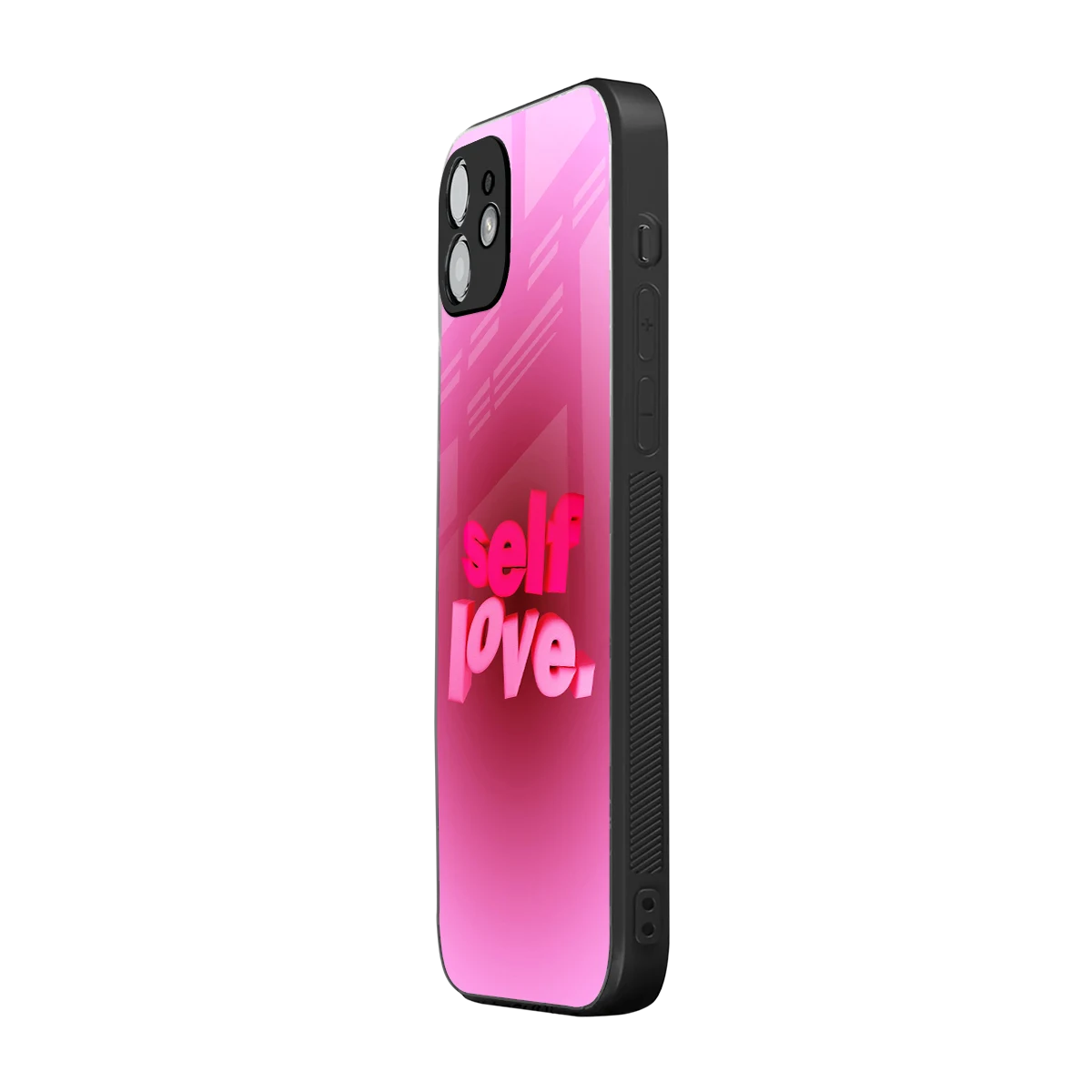 Self Love Aesthetic iphone 11 mobile cover | shockproof glass phone case