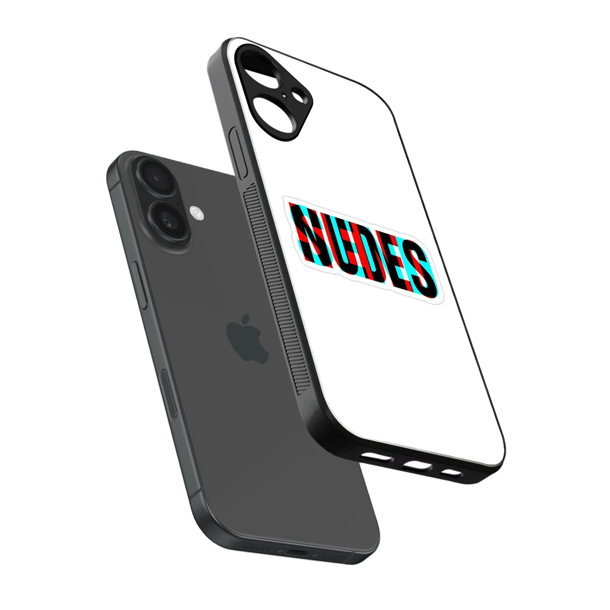 Send Pics sleek iphone 16 plus cover with tempered glass back and TPU edges