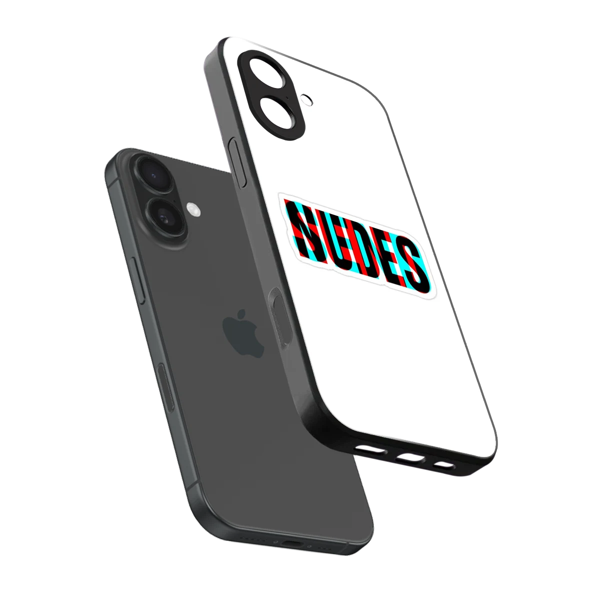 Send Pics sleek iphone 17 cover with tempered glass back and TPU edges