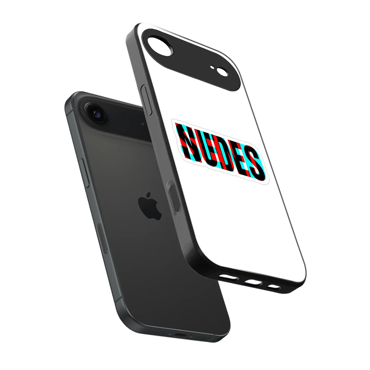 Send Pics sleek iphone air cover with tempered glass back and TPU edges