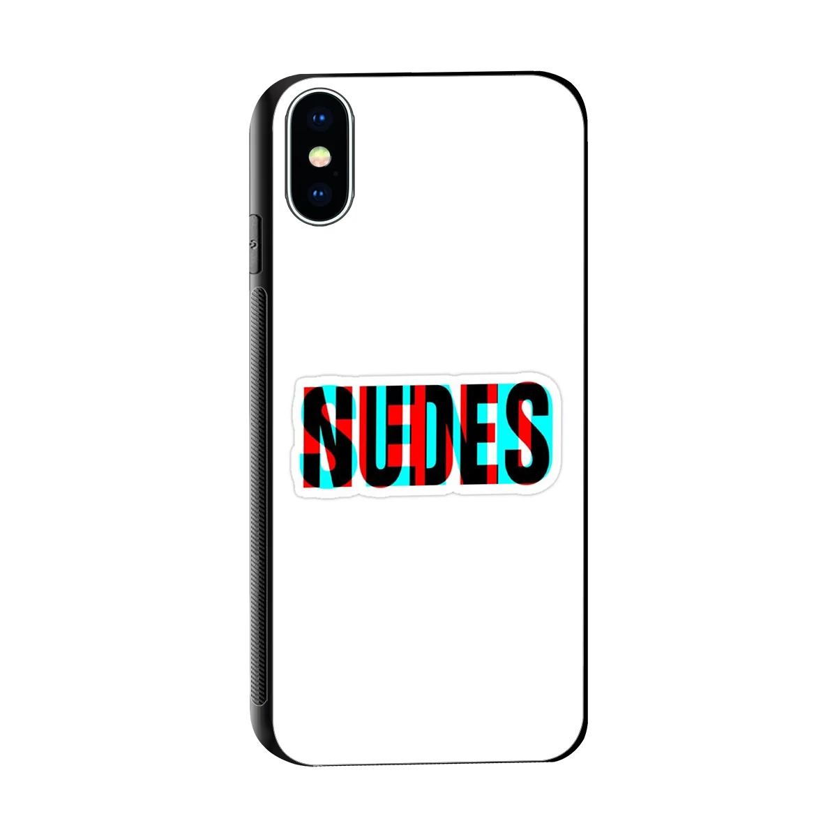 Send Pics sleek iphone x cover with tempered glass back and TPU edges