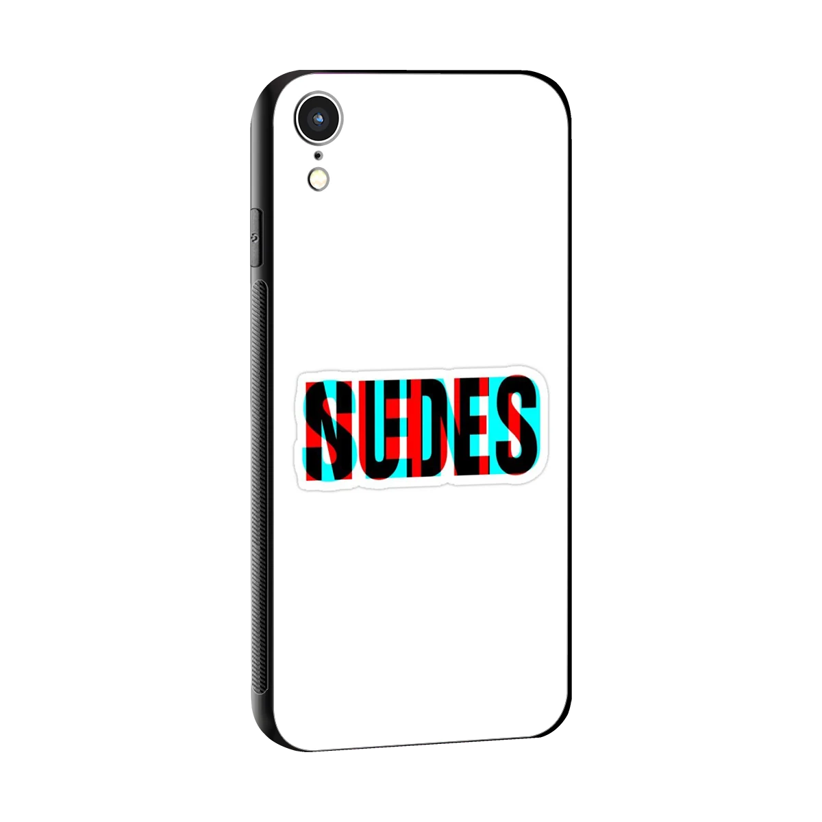 Send Pics sleek iphone xr cover with tempered glass back and TPU edges