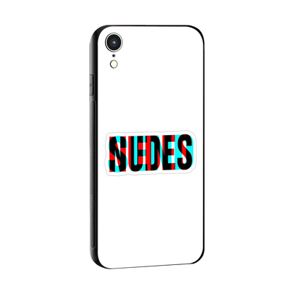 Send Pics sleek iphone xr cover with tempered glass back and TPU edges