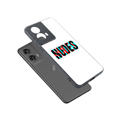 Send Pics sleek motorola edge 50 fusion cover with tempered glass back and TPU edges