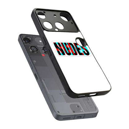 Send Pics sleek nothing phone 3 cover with tempered glass back and TPU edges