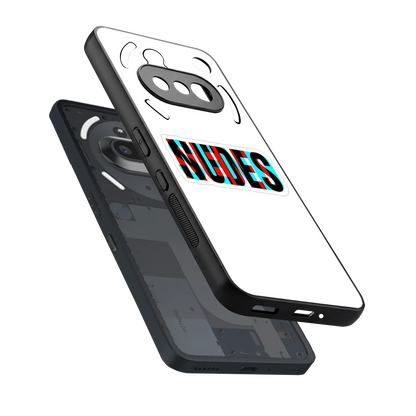 Send Pics sleek nothing phone 3a cover with tempered glass back and TPU edges